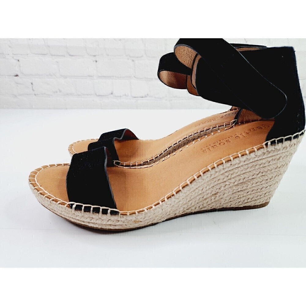 GENTLE Souls by Kenneth Cole Women's Charli Espadrille Wedge Sandals 10 M - Picture 3 of 6